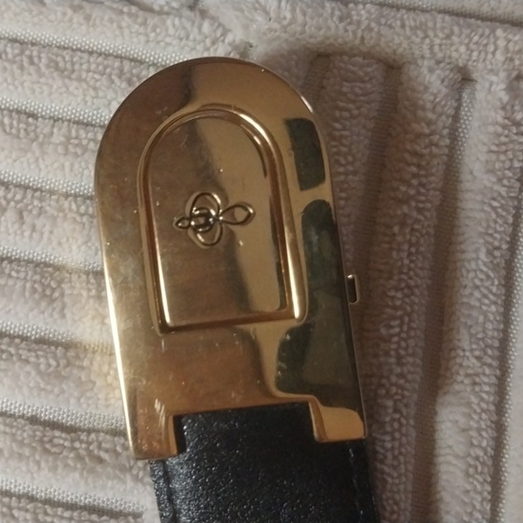 Men Genuine Leather Belt Made in Italy Size 42 - Picture 8 of 8